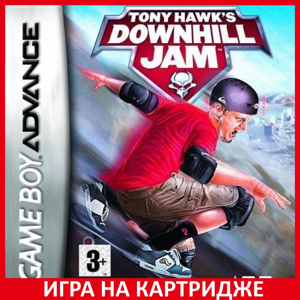 Игра Tony Hawks Downhill Jam Русская Версия (GBA)