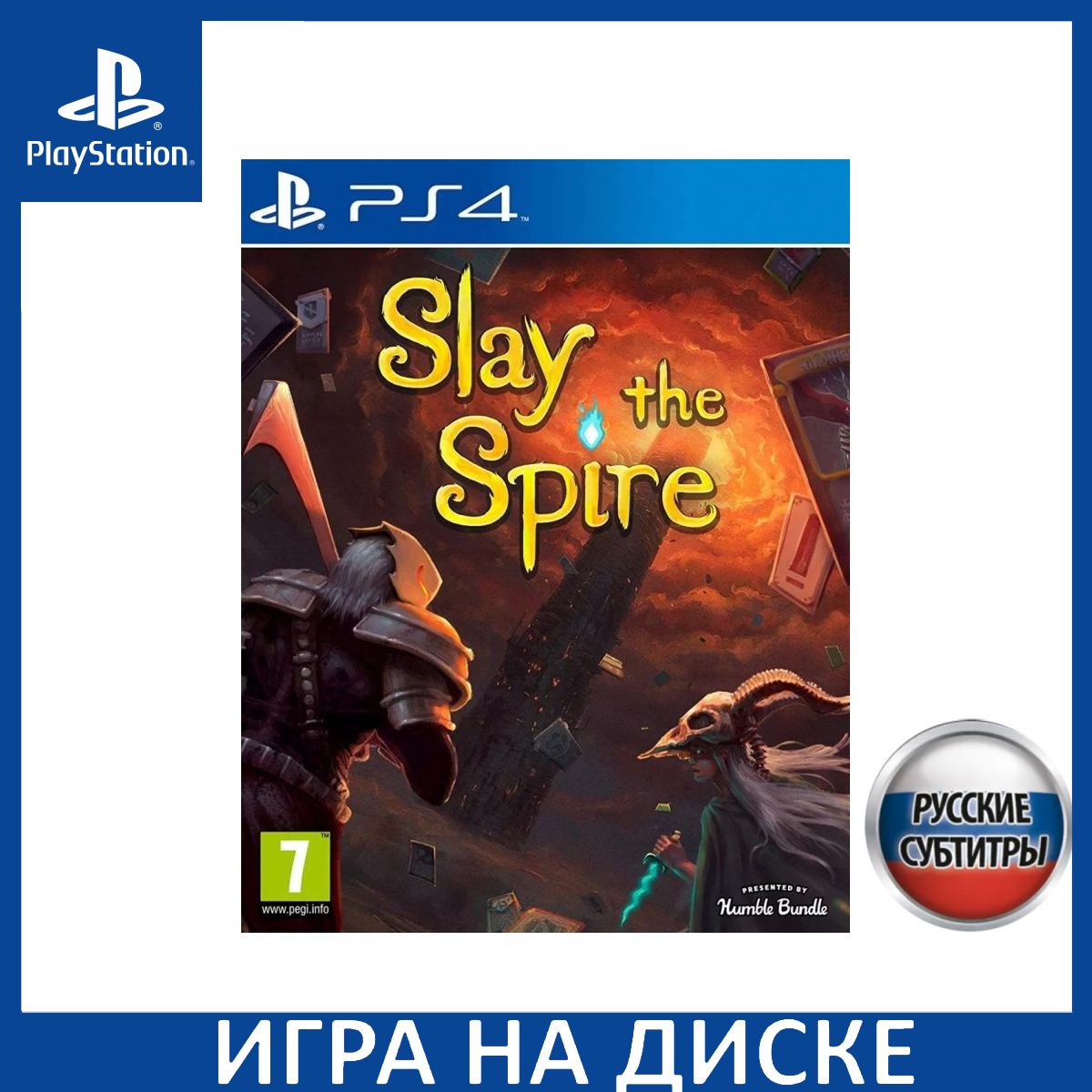 Игра Slay the Spire PS4 Русская Версия Диск на PlayStation 4