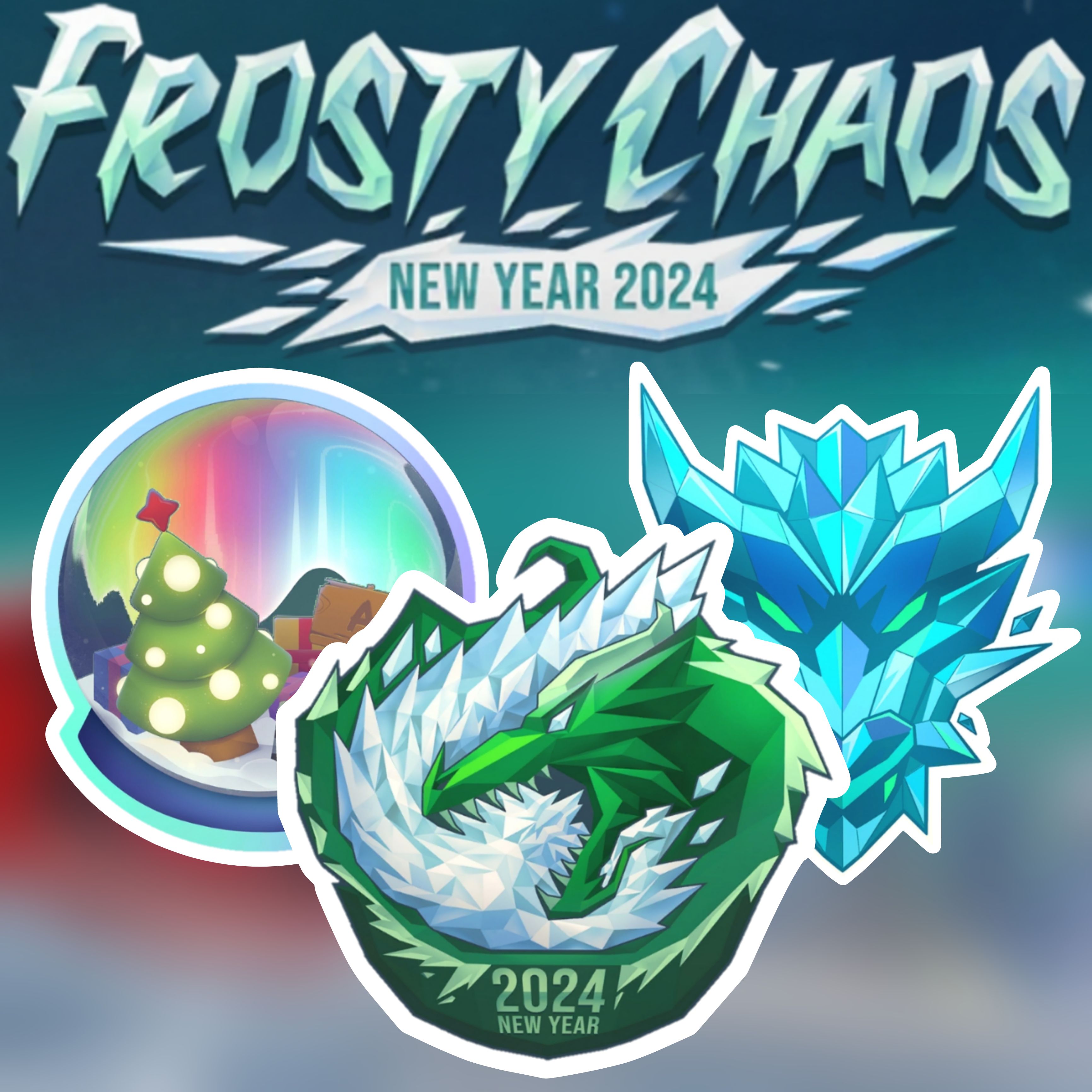 Стикеры Frosty Chaos - купить с доставкой по выгодным ценам в  интернет-магазине OZON (1352721224)