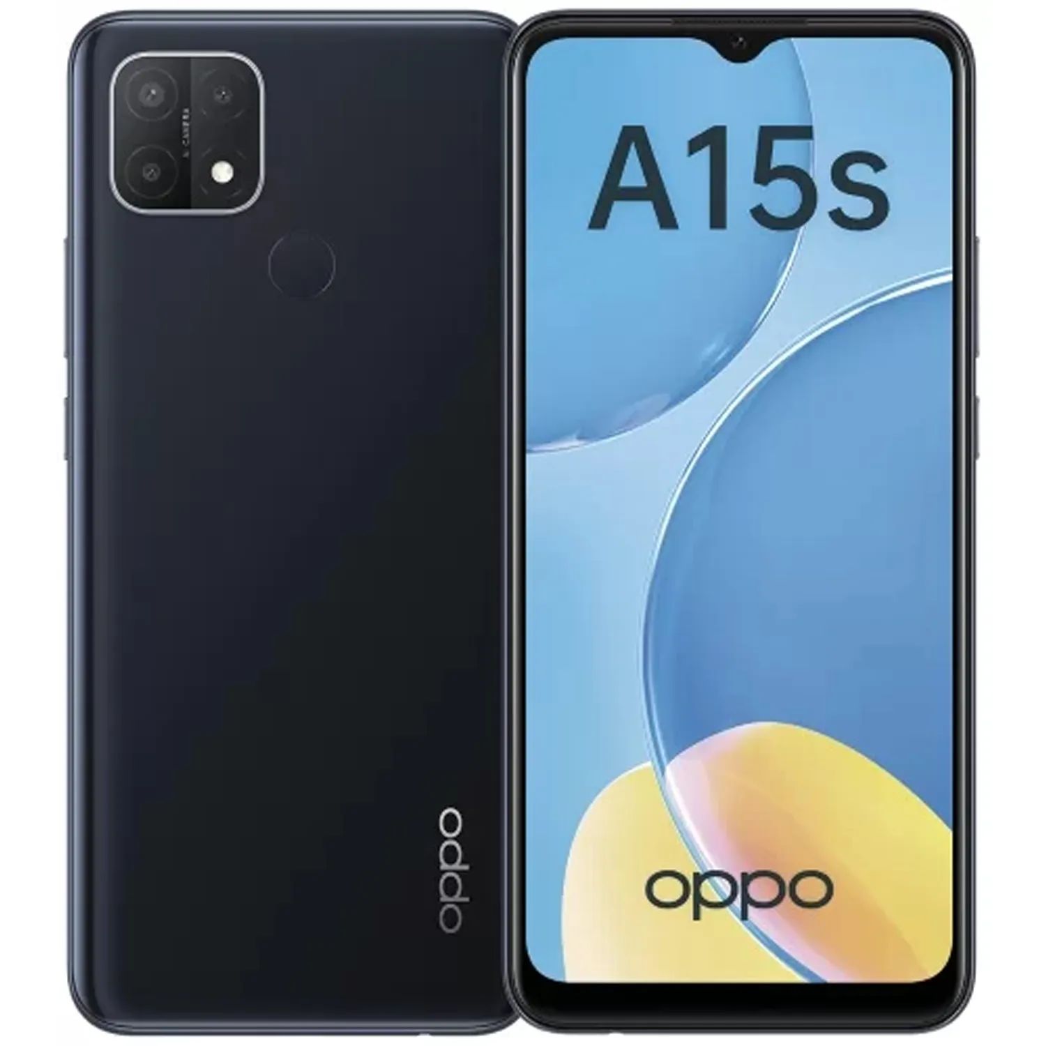 OPPO Смартфон A15S CN 6/128 ГБ, черный