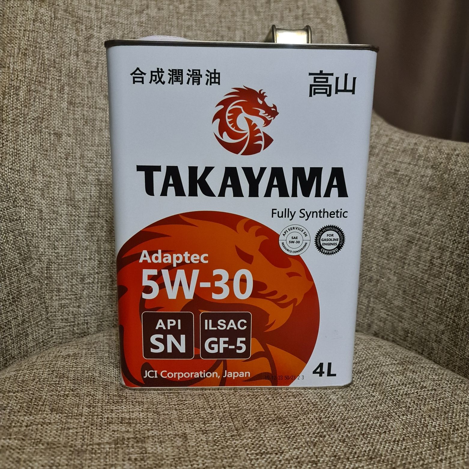 TAKAYAMAtakayama5W-30Масломоторное,Синтетическое,4л