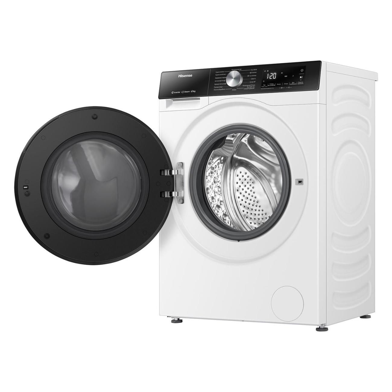 Hisense Стиральная машина WD3S8042BW1, белый