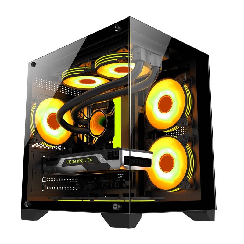 КомпьютерныйкорпусQ-ATX0111-21,черный