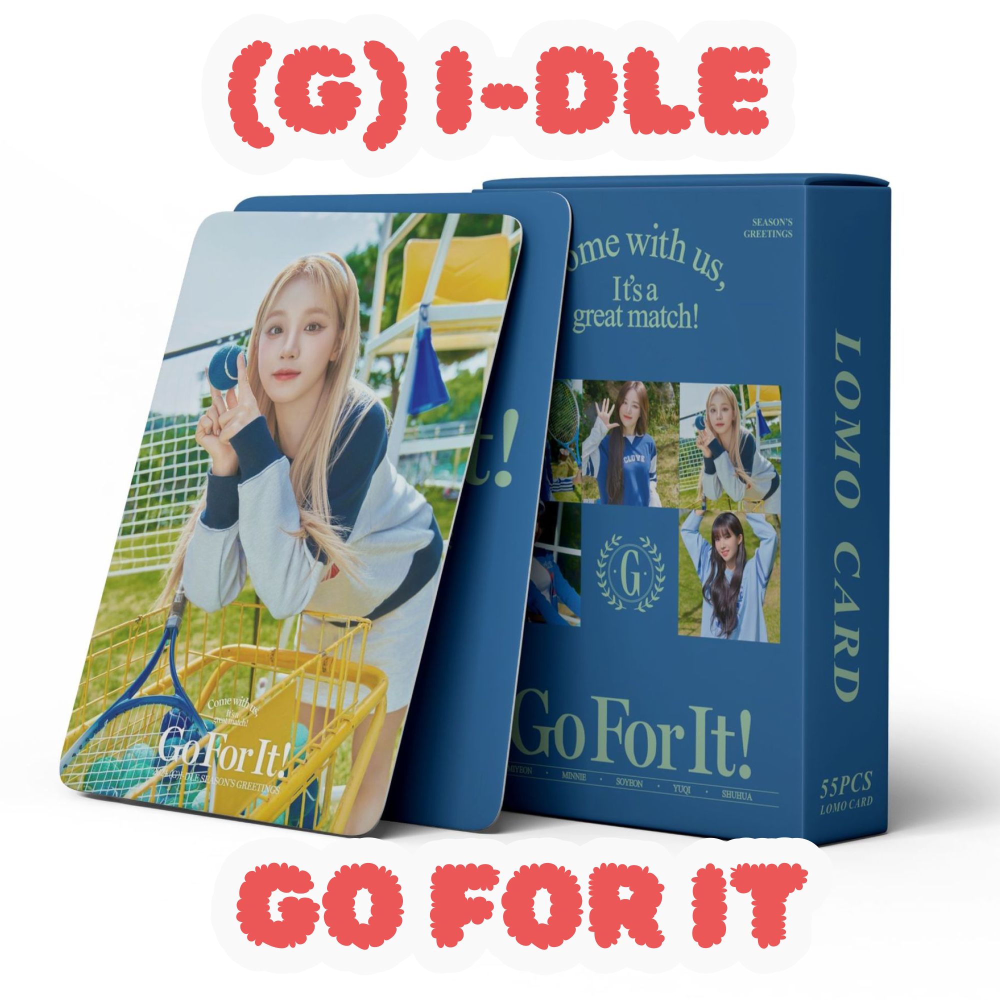 Набор коллекционных карточек (G)I-DLE GO FOR IT