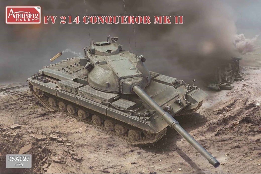 AmusingHobby1/3535A027БританскийтяжелыйтанкFV214ЗавоевательMKII