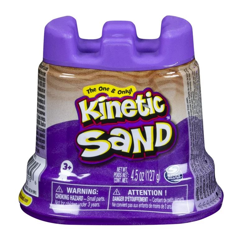 Кинетический песок Набор Kinetic Sand Башенка (Фиолетовый) 127гр