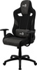 Игровое кресло Aerocool COUNT Iron Black, Текстиль, черный - изображение