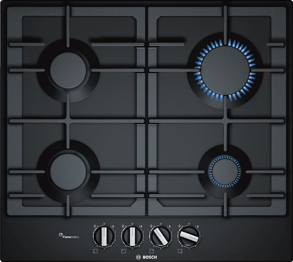 bosch glass gas hob