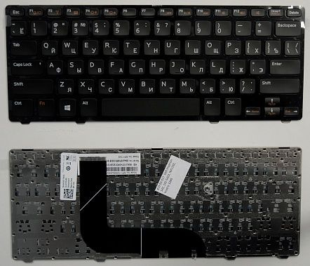 Клавиатура для ноутбука Dell Inspiron 14Z, 14Z-5423, N4110Z, Vostro 3360 черная  #1