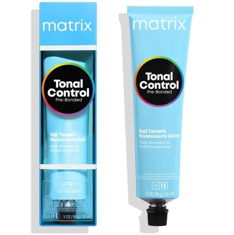 MATRIX кислотный тонер Tonal Control Pre-Bonded 7NA блондин натуральный ...