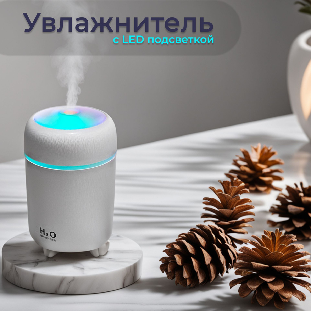 Мини увлажнитель воздуха/ аромадиффузор электрический — купить в ...