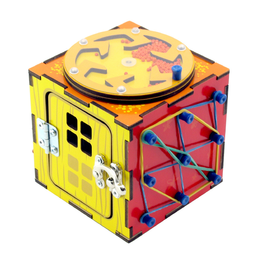 Развивающая игра Бизи кубик от 3 лет Мастер игрушек  #1
