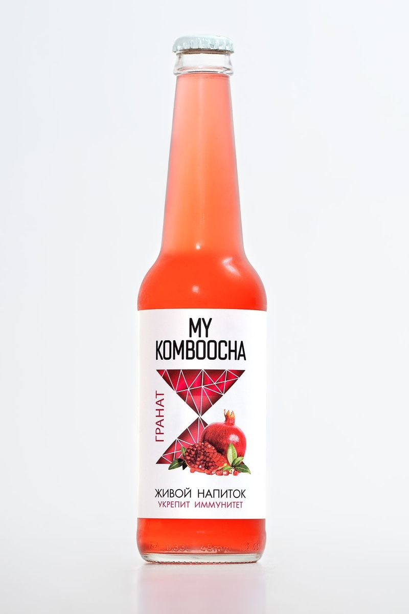 Комбуча Mykomboocha Гранат, 330 мл — купить в интернет-магазине OZON с ...