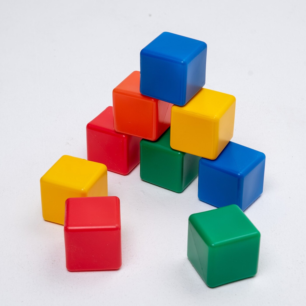 Кубики детские Соломон, строительный набор, 9 элементов  #1