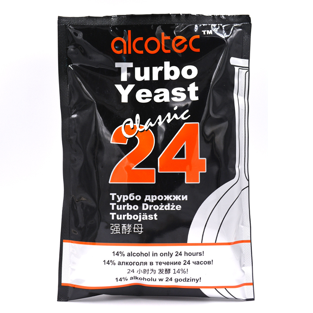 Турбо-дрожжи Alcotec 24 Turbo Classic, 175 г — купить в интернет ...