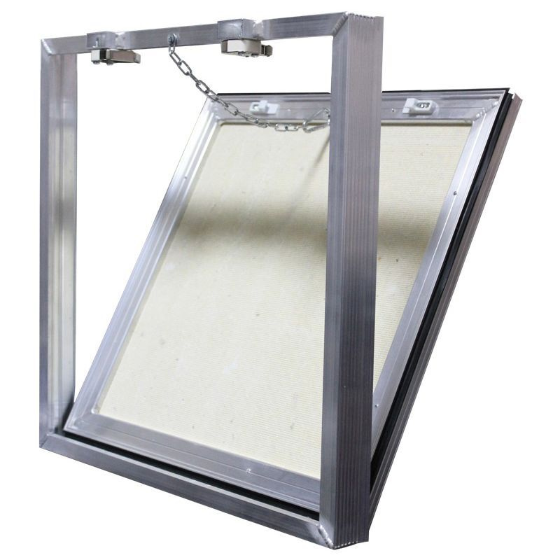 Люк скрытого монтажа ревизионный под плитку съемный Д30/60 стальной ...