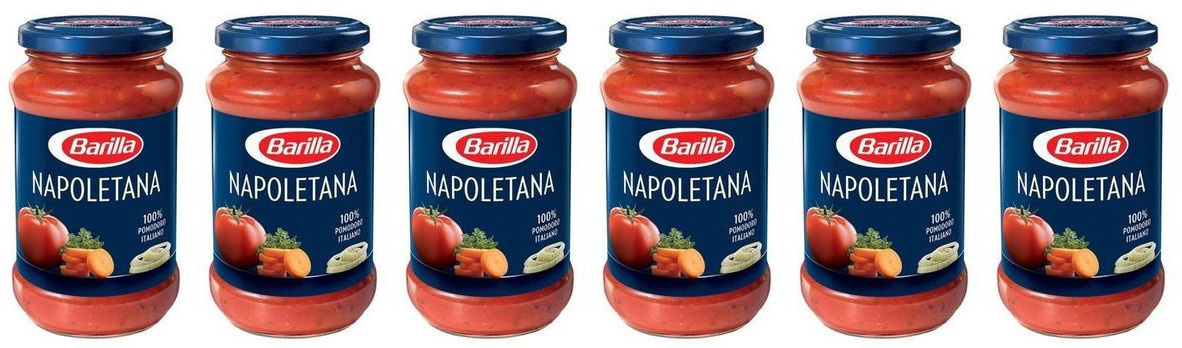 Соус томатный "BARILLA", (NAPOLETANA), 400 ГР х 6 ШТ — купить в ...