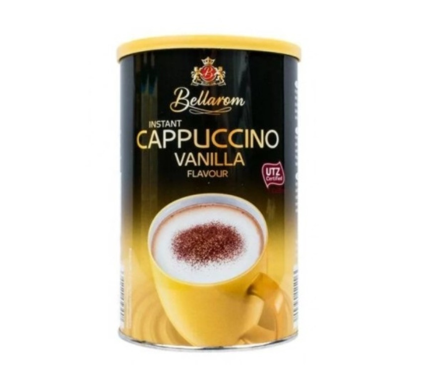 Bellarom, кофе растворимый Cappuccino Vanilla 200 гр, полезный подарок ...
