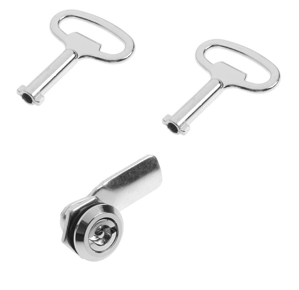 Замок для щитка с 2-мя Ф-образными ключами - купить по низкой цене в ...