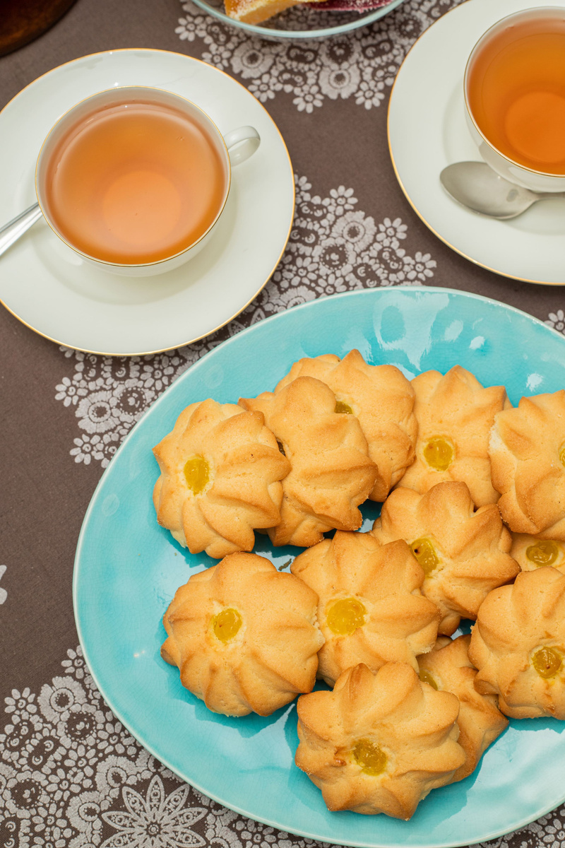 Печенье "Курабье" песочное с джемом сдобное 800 грамм. — купить в ...