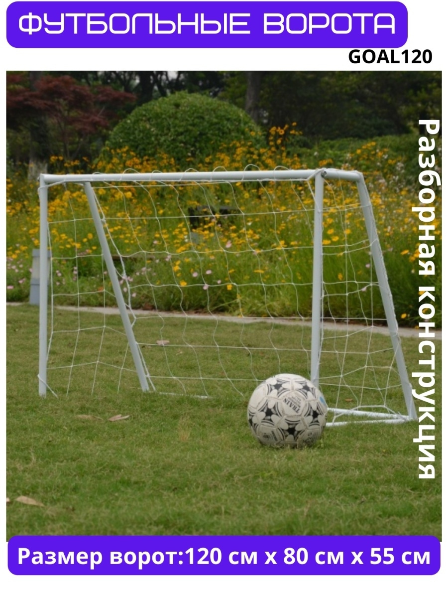 Ворота игровые спортивные DFC GOAL120 120x80x55cm, футбольные для детей ...