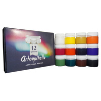 Акриловые краски художественные в баночках для рисования набор из 12 цветов по 20 мл ARTCAPITELLO. Спонсорские товары
