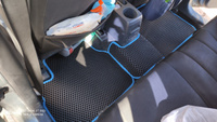 Автомобильные коврики Suzuki Liana l рестайлинг 2004-2008 с 3D лапой. Спонсорские товары