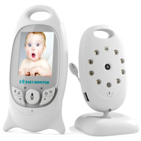 Видеоняня Baby Monitor VB-601 с радиусом действия до 300 метров, двусторонней аудиосвязью, 8 колыбельными, инфракрасным датчиком, режимом ночного видения и термометром. Беспроводная цифровая радионяня нового поколения. Спонсорские товары