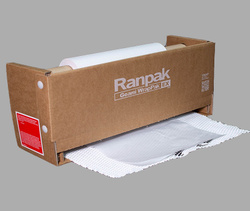 Крафт-бумага упаковочная двухслойная белая/белая Geami WrapPak EX Mini Wh. Сетчатая бумага Geami 