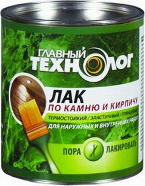Декоративное покрытие Новбытхим Лак по камню и кирпичу "Главный ...