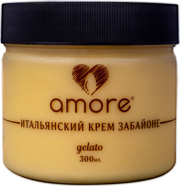 Мороженое Итальянский крем забайоне 300 мл Amore купить на OZON по ...