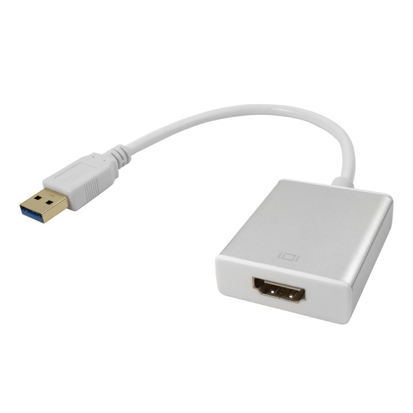 Конвертер переходник USB 3.0 HDMI для подключения монитора ноутбука ...
