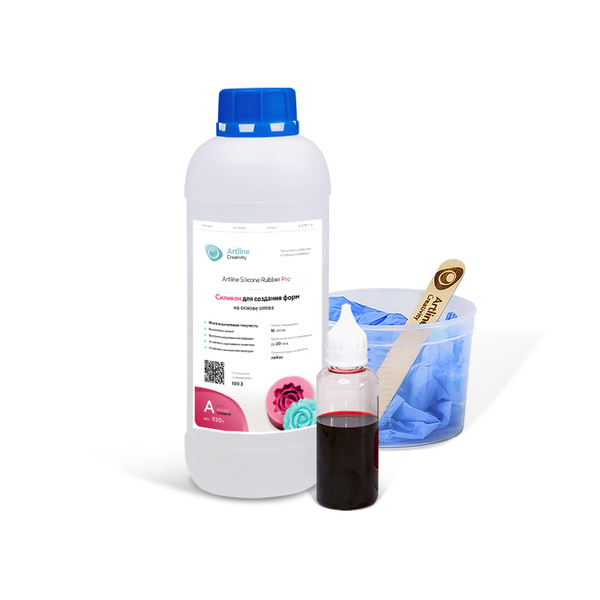 Силикон для изготовления форм Artline Silicone Pro (1 кг) - купить с ...