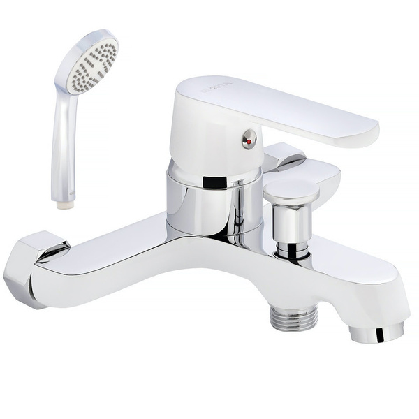 Смеситель ORTA DILL WHITE 40351W Латунь Аэратор, Защита от перекрута ...