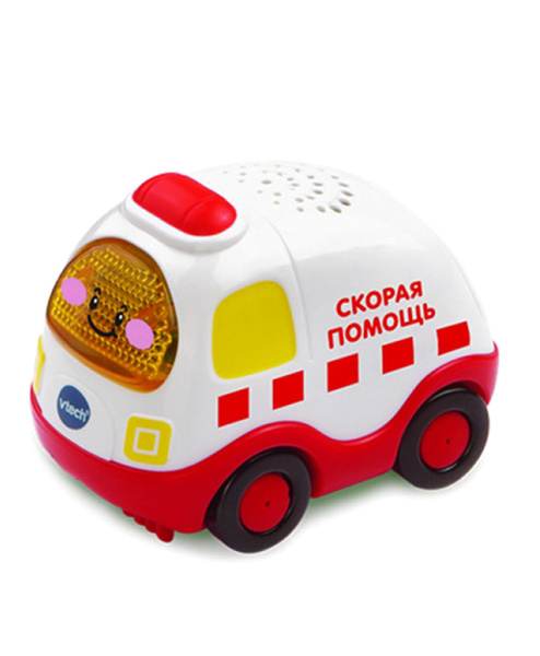 Машинка "Бип-Бип" - Скорая помощь (звук), Vtech - купить с доставкой по ...