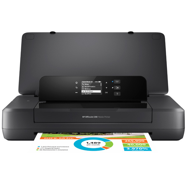 Принтер HP Переносной мобильный цветной Officejet 202 (N4K99C) на ...