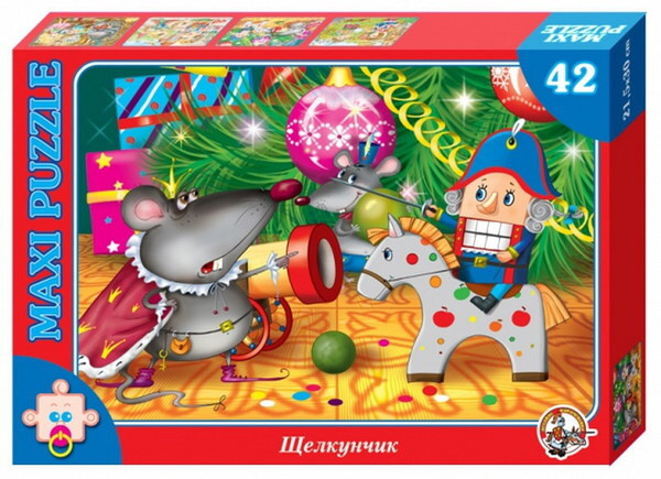 Пазл ДК 42 макси Щелкунчик. В гостях у сказки. - купить с доставкой по ...