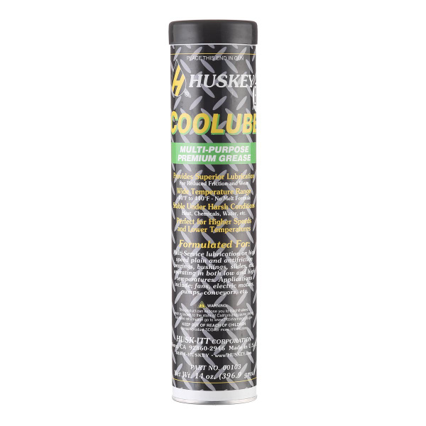 Смазка для высоких скоростей HUSKEY COOLUBE GREASE #2 (Туба 396.9г ...