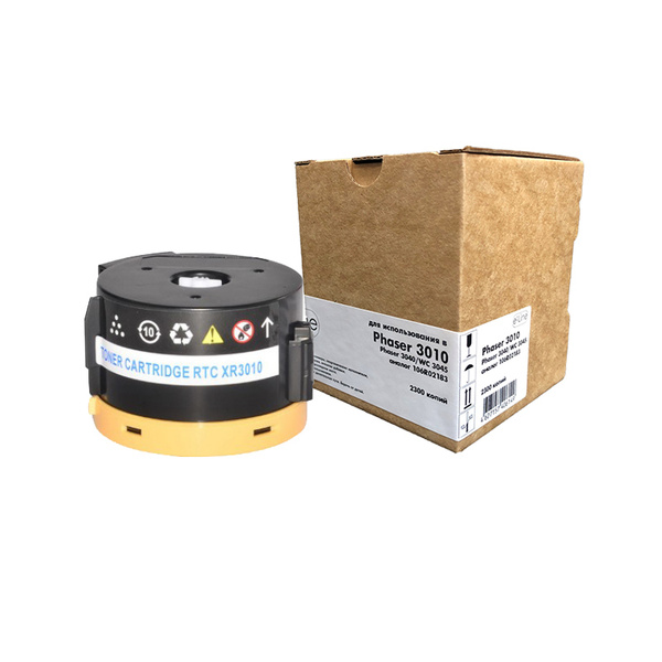 Расходник для печати БУЛАТ s-Line 106R02183, с чипом, Черный (black ...