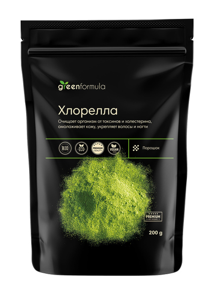 Хлорелла порошок (водоросли хлорелла, хлорелла в порошке, порошок ...