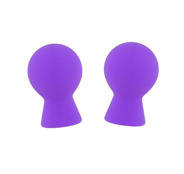 Фиолетовые присоски для груди LIT-UP NIPPLE SUCKERS SMALL PURPLE ...