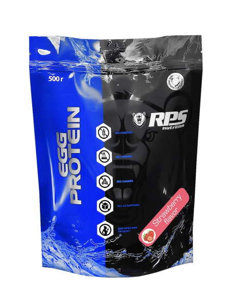 Яичный протеин RPS Nutrition Egg Protein 500 г клубника - купить с ...