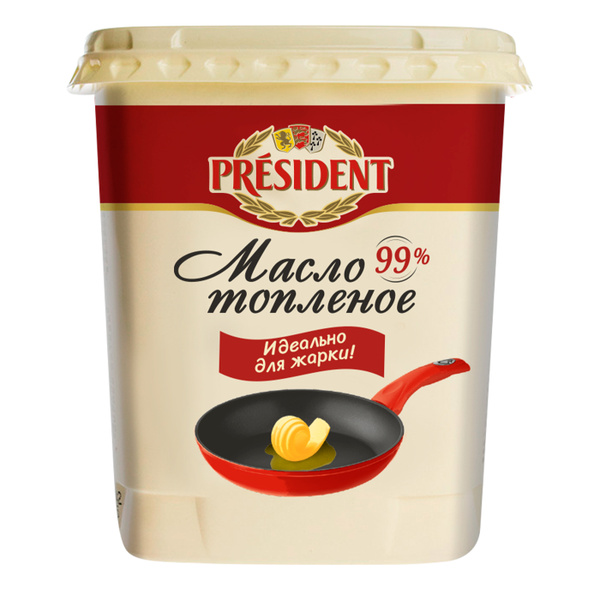 President Масло топленое 99%, 380 г - купить с доставкой по выгодным ...
