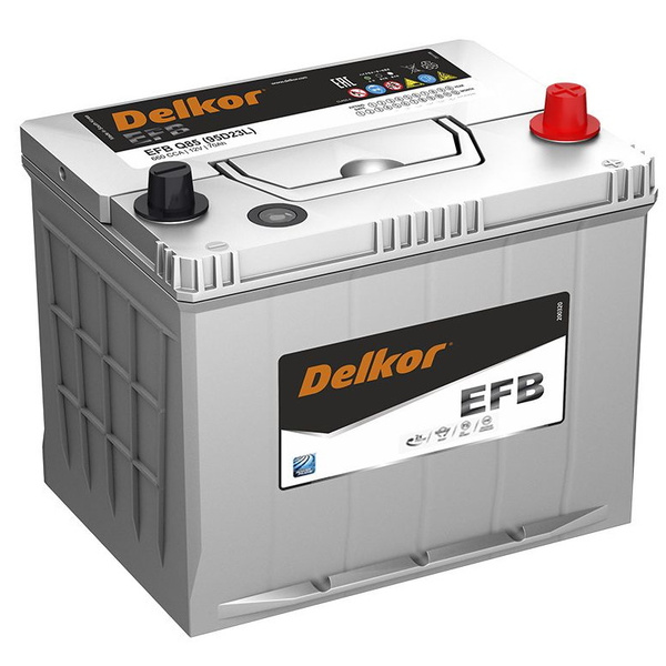 Аккумулятор автомобильный DELKOR Q-85 купить по выгодной цене в ...
