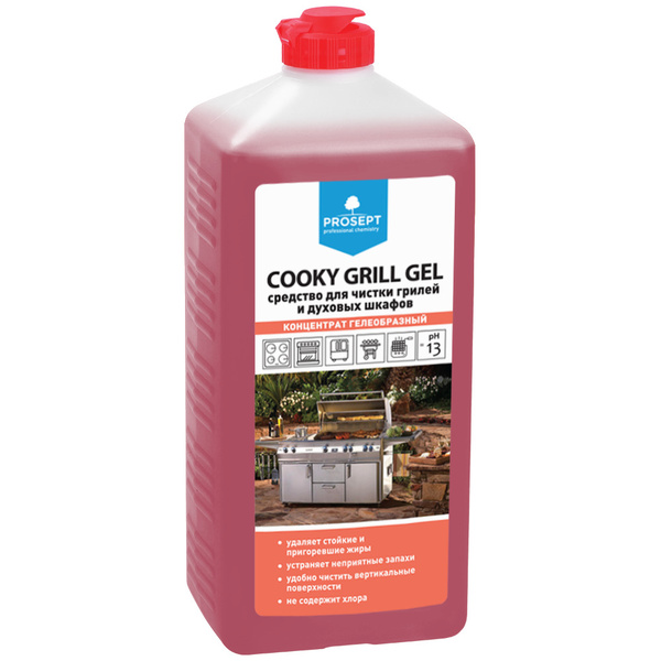 Cредство для чистки гриля и духовок Cooky Grill Gel, 1 л. купить на ...
