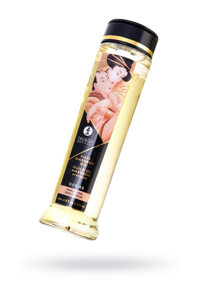 Масло для массажа Shunga Desire, натуральное, возбуждающее, с ароматом ...