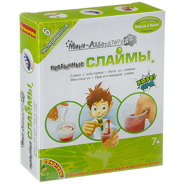 Набор для опытов Bondibon Французские опыты Науки с Буки "Мини ...