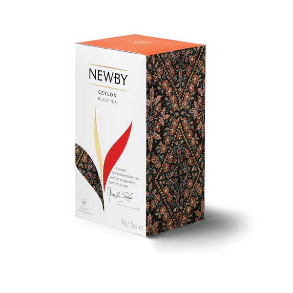 Чай Newby Цейлон черный 25 пакетиков - купить с доставкой по выгодным ...