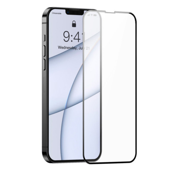 Защитное стекло 6D Premium для Apple iPhone 13 Pro Max ( Айфон 13 Про ...