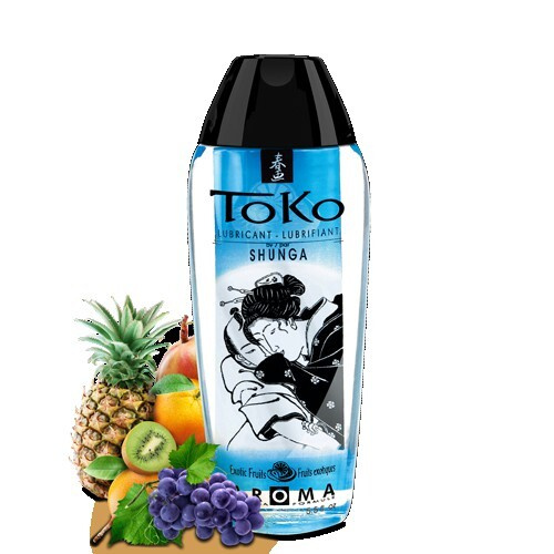 Съедобный лубрикант Shunga TOKO AROMA Экзотические фрукты, на водной ...